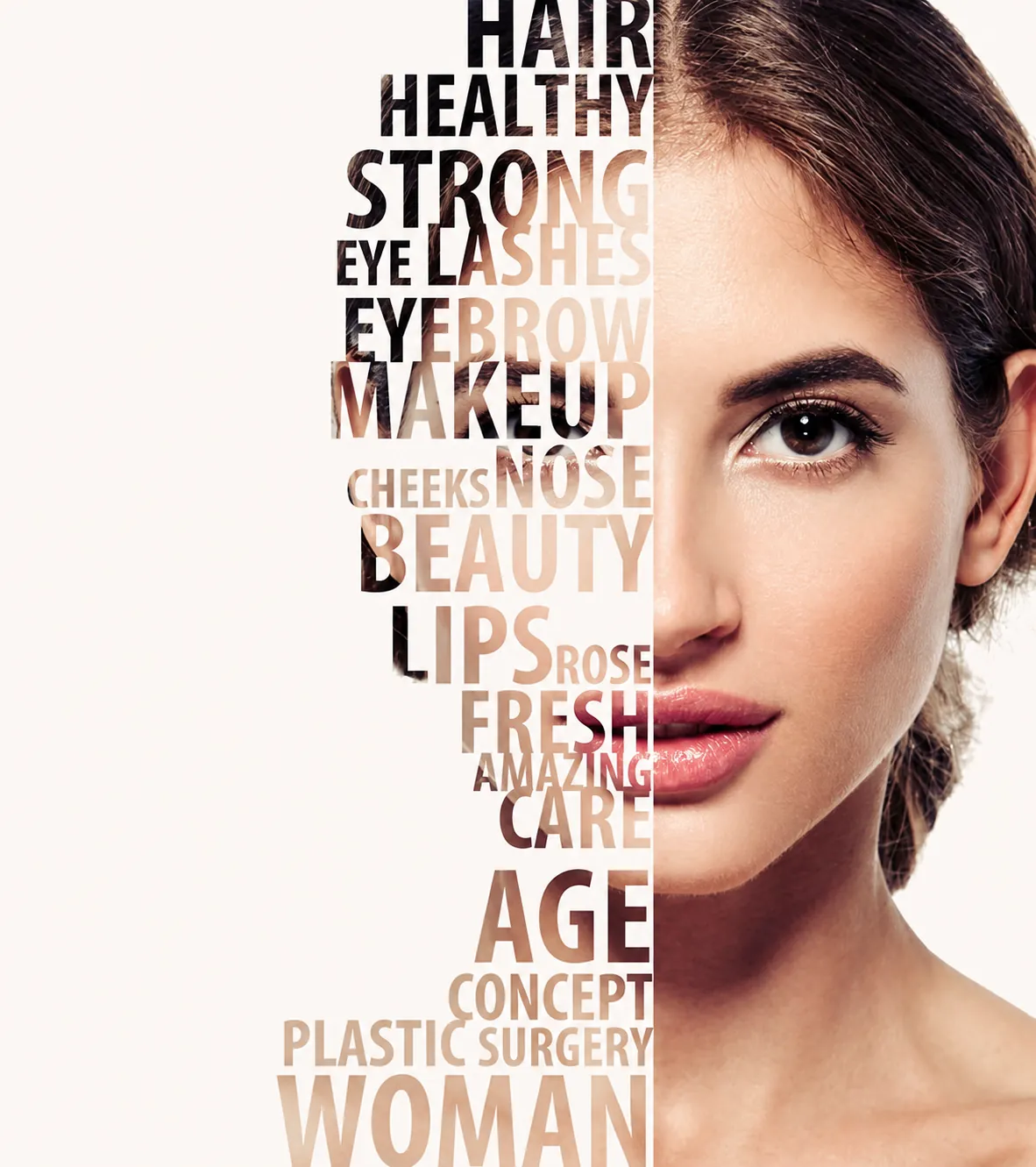 Editorial beauty portrait